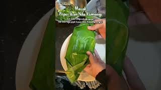 Masak Pepes Ikan Nila Kemangi #shorts