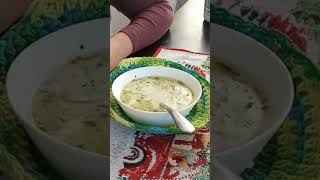 Grits and Leek Soup from St. Gall Switzerland