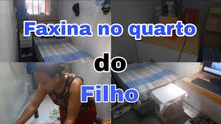 Faxina Pesada no quarto do filho ⚽️