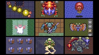 The Legend of Zelda: A Link to the Past - All Bosses (No Damage)