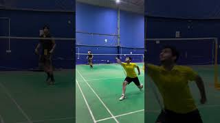 How to play if your opponent is tall??🤔😵‍💫#shorts #sports #badminton  #trickshots #tipsandtricks