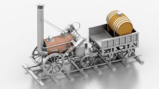 1 place in the «GRADUATE» category - Stephenson’s Rocket steam locomotive