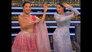 Madhuri dixit and nora fatehi | dilbar dilbar | Bollywood celebrity | EverShine Celeb