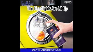 82005 Headlight Restorer Spray Pembersih Kaca Mika Lampu Mobil Motor