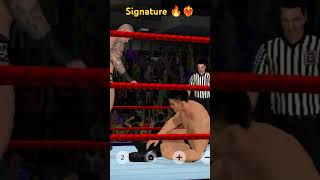 Randy Orton Signature Gunther 🔥❤️‍🔥 #randyorton #gunther #wwe13fightclub