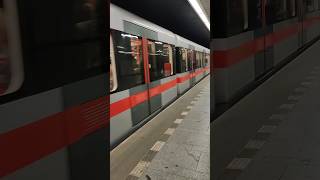 Prague Metro Arrival of M1