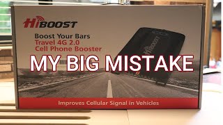 HIBOOST TRAVEL 4G 2.0 & 4G 2.0 RV CELL PHONE BOOSTER UNBOXING