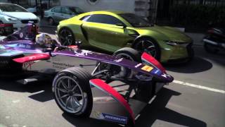 DS Virgin Racing en las calles de París ! #ParisePrix