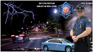 SRT Jeep OUTSMARTS ASP in the middle of a THUNDERSTORM & REFUSES to end chase!