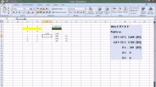 Resolución de un Modelo de Programación Lineal con Solver de Excel.avi