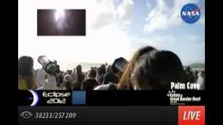 (2/2) Total Solar Eclipse 2012 Live by Panasonic and NASA from Australia