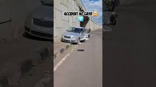 ⚠️ Accident happened In Highway 🛣️ #accidenttruck #ytshorts #shorts