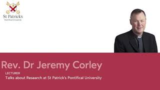 Rev. Dr Jeremy Corley - Research at sppu