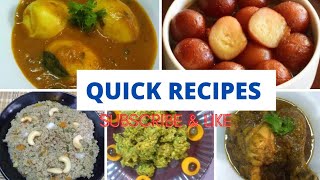 Quick & Easy recipes / Indian recipes /Tasty recipes