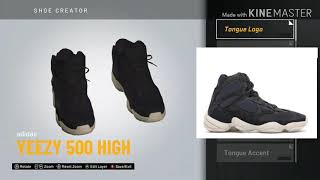 HOW TO MAKE YEEZY 500 HIGH IN NBA 2K20 🔥