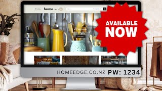 Ready-to-Go Dropshipping Website  (homeedge.co.nz Password: 1234) with Expert Training and Support