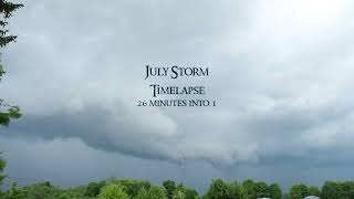 July 5th Storm Timelapse - Inflow