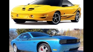 Challenger R/T vs Trans-Am Ram Air