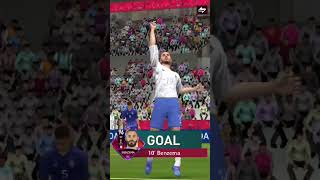 Karim Benzema Goal 😯⚽ #football #jhoomejopathan #shorts