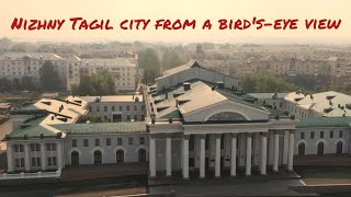 Nizhny Tagil city Russian cities from a bird's-eye view. 2022 population 344.561