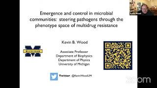 Dr. Kevin Wood: Emergence and control in microbial communities