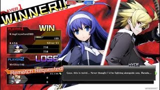 Blazblue Cross Tag Battle Online Lobby Matches with Orie & Hyde Part 1 (KC3 Presents)