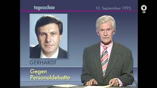 10.09.1995 Staatspräsident Chirac verteidigt Atombomben-Versuche im Paztifik