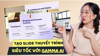 Tạo bài thuyết trình siêu tốc với Gamma - Công cụ AI không thể bỏ qua