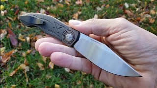 Makosha by Custom Knife Factory (CKF) Tohus design.