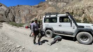 Tyre Phatt Gaya || aaj to baal baal bach gaye || Zanskar expedition continues || Part 7 ||