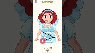 DOP 4 DRAW - Draw a string of dresses Level 138 #shorts #drawing #dresses #strings