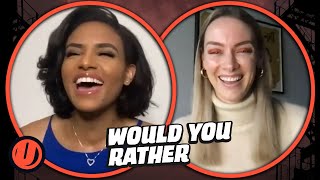 BATWOMAN Cast Plays WHO WOULD YOU RATHER: Arrowverse Edition