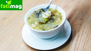 Китайский суп с креветками и овощами