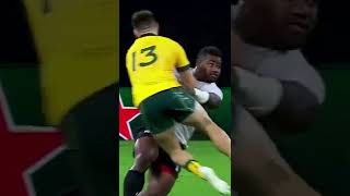 Josua Tuisova sending Australians flying! | Fiji vs Australia Rugby #shorts