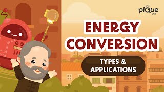 Energy Conversion Types & Applications | Primary School Science Animation