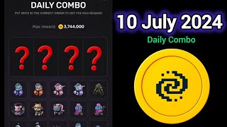 Pixel tap daily combo cards 10 July 2024