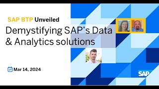 Demystifying SAP’s Data & Analytics solutions ✨