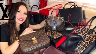 MY HANDBAG COLLECTION 👑( Louis Vuitton, Louboutin, Teddy Blake, Coach and more😍)