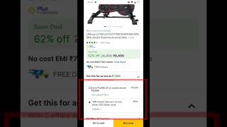 Lifelong LLF45 Exercise Spin Bike🔥 Flipkart Big Billion Days Sale 2022 #shorts