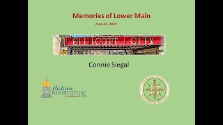 Memories of Lower Main - Connie Siegal