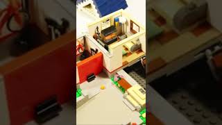 Lego house with basement #lego #legomoc #legocity #legocreator #legoafol #legolife #legotoys