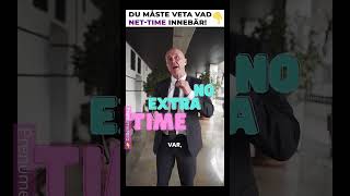 Du måste veta vad NET-time innebär! #nettime #timemanagement #tips #mikaelarndt