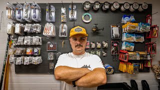 Building Giant Pegboard for my FISHING TACKLE! Rod and Reel Arsenal (Easy DIY)