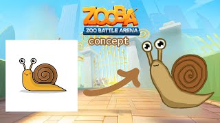 УЛИТКА В ZOOBA!??? КОНЦЕПТ НОВОГО ПЕРСОНАЖА ДЛЯ ИГРЫ ZOOBA 🐌😯