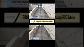 Action mode trên Iphone 14 pro max vs Osmo mobile 6 #shorts