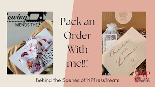 NPTressTreats - Pack an Order With Me