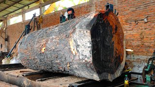 trembesi wood sawmill for cafe benches