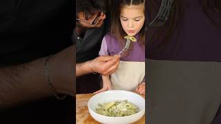 🥦 🥦 Broccoli And Sausage Pasta with my little sous #recipe #shorts #pasta