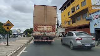 Teófilo Otoni-MG de ponta à ponta, pela BR-116 Rio-Bahia. Brasil.