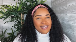 AFFORDABLE DEEP CURLY AMAZON HEADBAND WIG | YSDIDWIGS | NESSAKAII